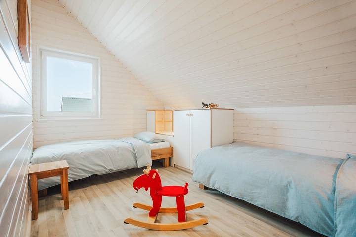 Ferienhaus in Schönberg, Holm - Sauna, Kaminofen & 600 m zum Sandstrand in Holm, Schönberg