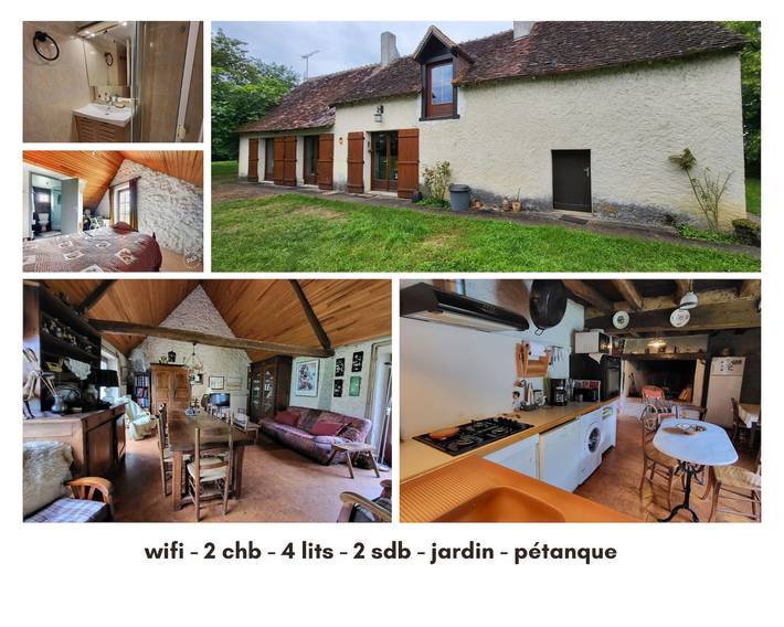 Ferienhaus für 6 Personen, mit Terrasse und Garten, mit Haustier - 1