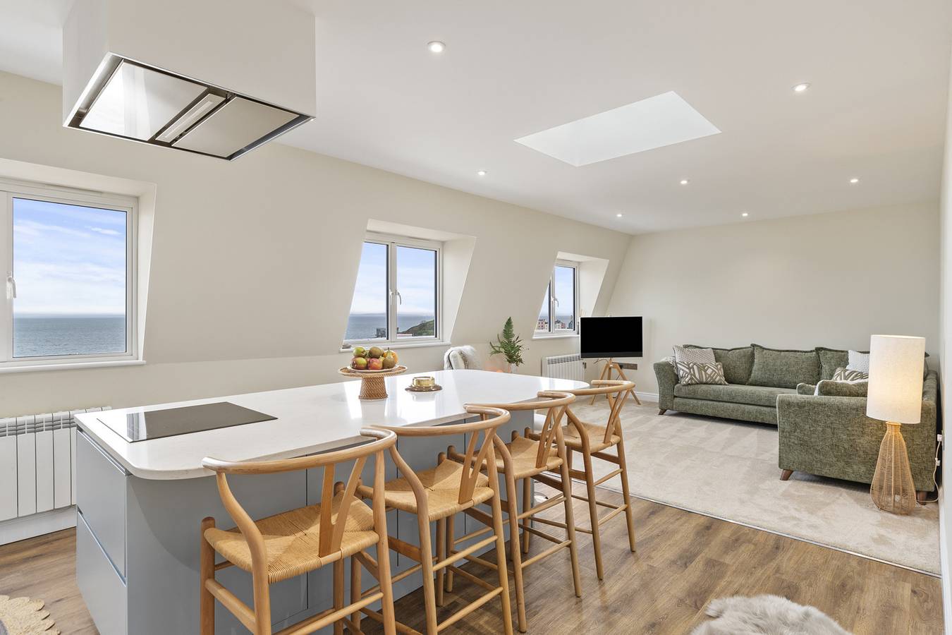 Ganze Wohnung, Ferienwohnung für 4 Personen mit Balkon in Tenby, Pembrokeshire