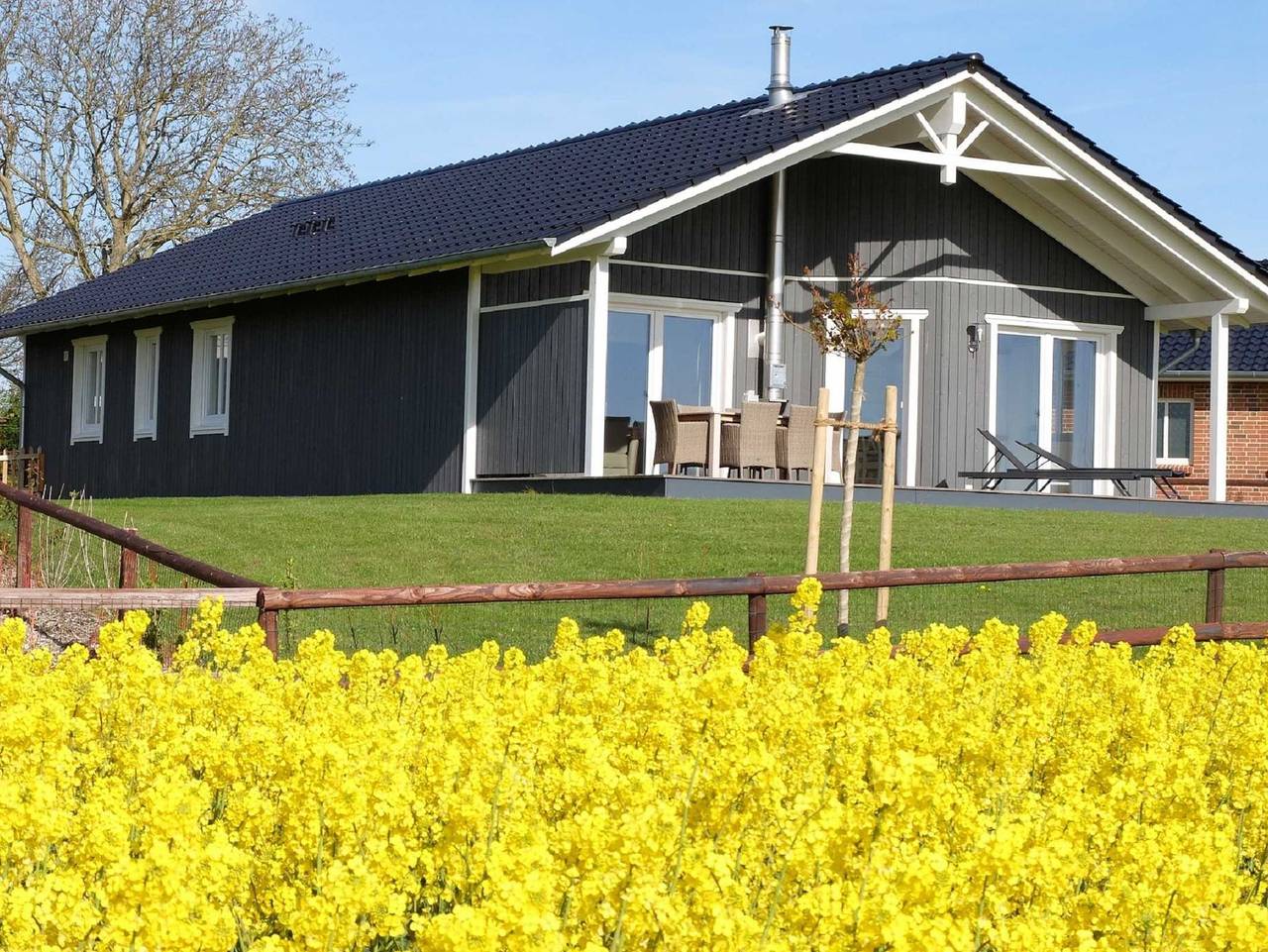 Ferienhaus Strandhaus - Ferienhof Börsby - Ferienhaus Strandhaus in Geltinger Birk, Pommerby