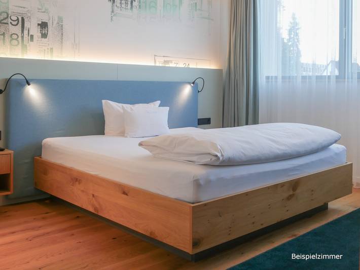 Hotel Federwerk - Standard-Doppelzimmer Entwicklung in St. Georgen im Schwarzwald, Mittlerer Schwarzwald