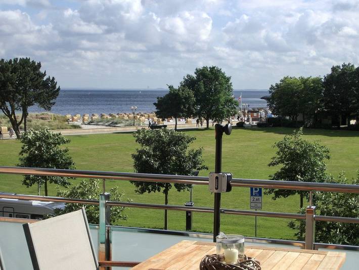 Ferienwohnung für 4 Personen, mit Balkon und Seeblick, kinderfreundlich in Grömitz