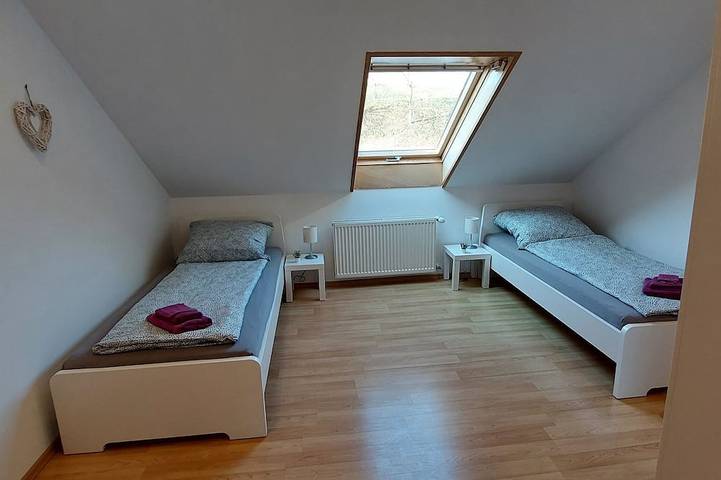 Appartement entier, Maison de vacances pour 8 personnes avec vue sur la campagne in Mörlenbach, Bergstraße