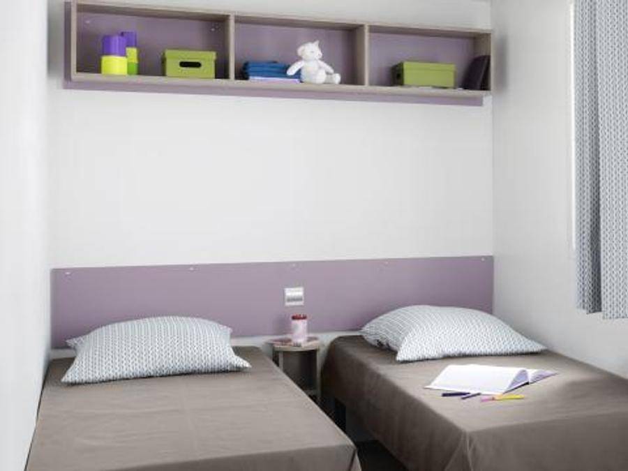 Camping le Rouge Gorge 10' Puy du Fou - Mobilheim 4 personen - Mobilhome 23M² (2 Schlafzimmer) Eco 4 Personen 4 pers in Saint-Laurent-sur-Sèvre, Loire-Tal