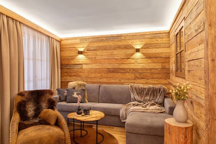 Ganze Wohnung, Ferienwohnung 'Panorama Chalets Am Pass Thurn' mit Bergblick, privater Terrasse und Wi-Fi in Mittersill, Pinzgau