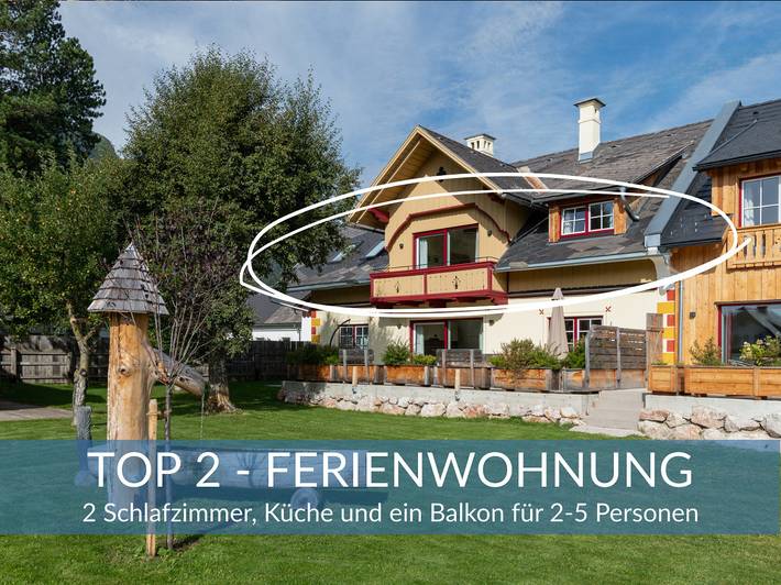 Ferienwohnung für 4 Personen, mit Balkon und Terrasse sowie Garten und Pool in Mauterndorf - 3