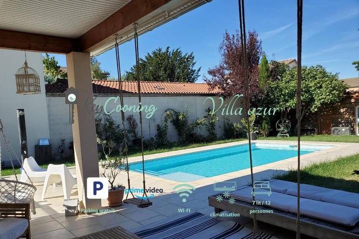 Chalet para 12 personas, con piscina y jardín además de vistas y terraza - 1