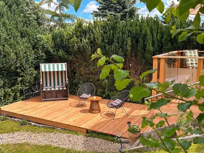 Ferienwohnung für 3 Personen, mit Terrasse und Garten in Stralsund - 3