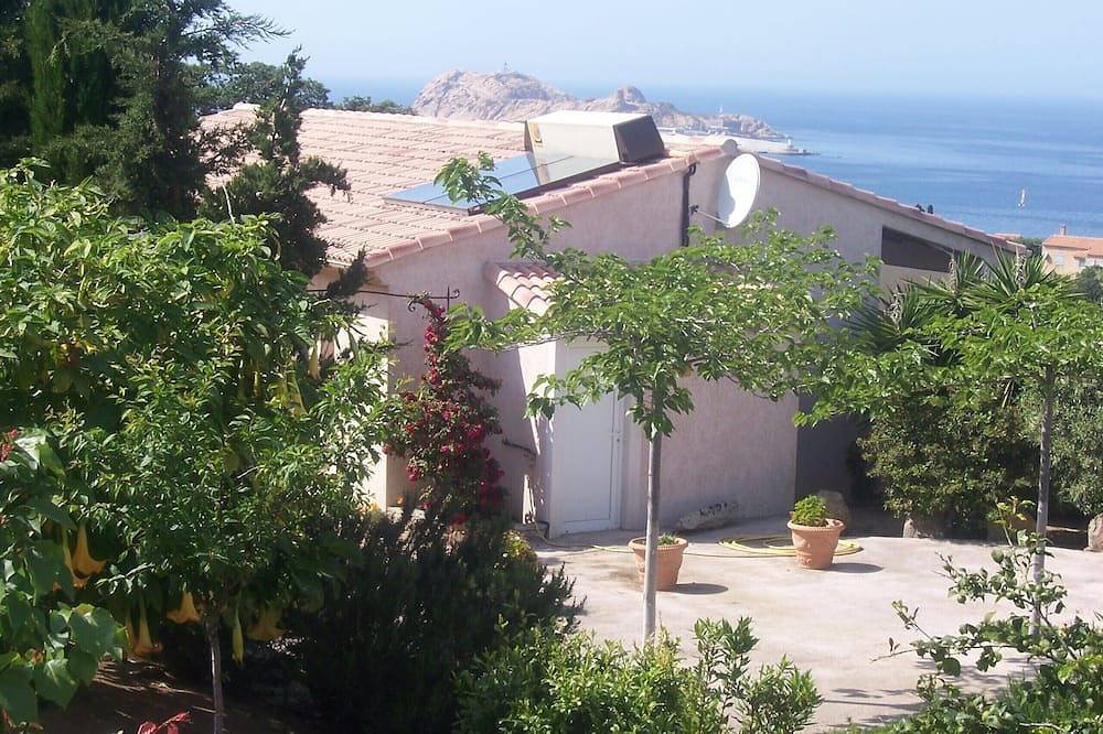 Ganze Wohnung, Sonderangebote-20%, Monticello, T1 klimatisiert, schöner Meerblick, in Strandnähe, ruhig in Monticello, Calvi und Umgebung