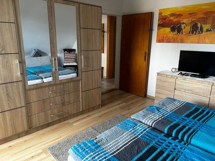 Ferienwohnung für 6 Personen, mit Garten