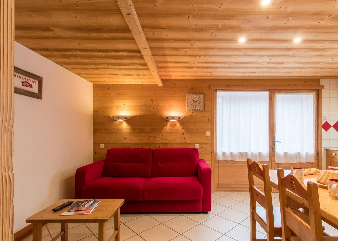 Appartement entier, Chalet le Solaret - Appartement 2 pièces 4 personnes in Chinaillon, Le Grand-Bornand