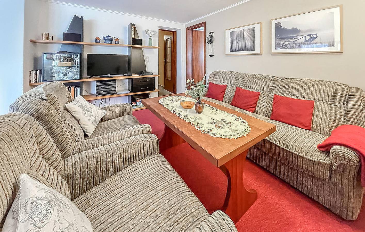 Ganze Ferienwohnung, Appartement am Strand mit Parkplatz, Terrasse & WiFi in Malchow, Fleesensee