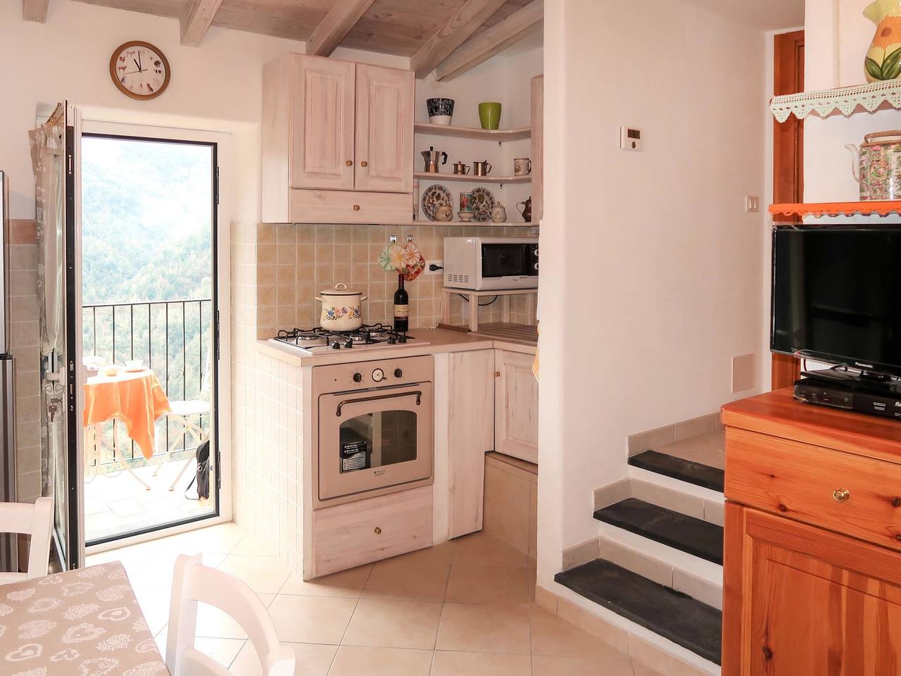 Casa Reanna in Apricale, Ligurische Alpen