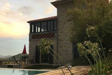 Gîte pour 5 personnes, avec jardin ainsi que piscine et terrasse à Lodève