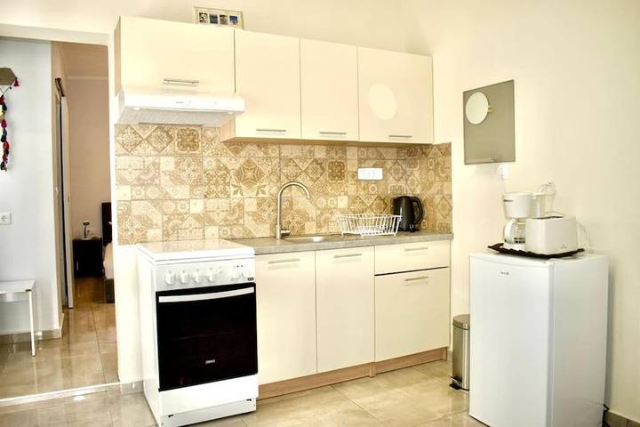 Ferienwohnung für 3 Personen, mit Terrasse und Garten