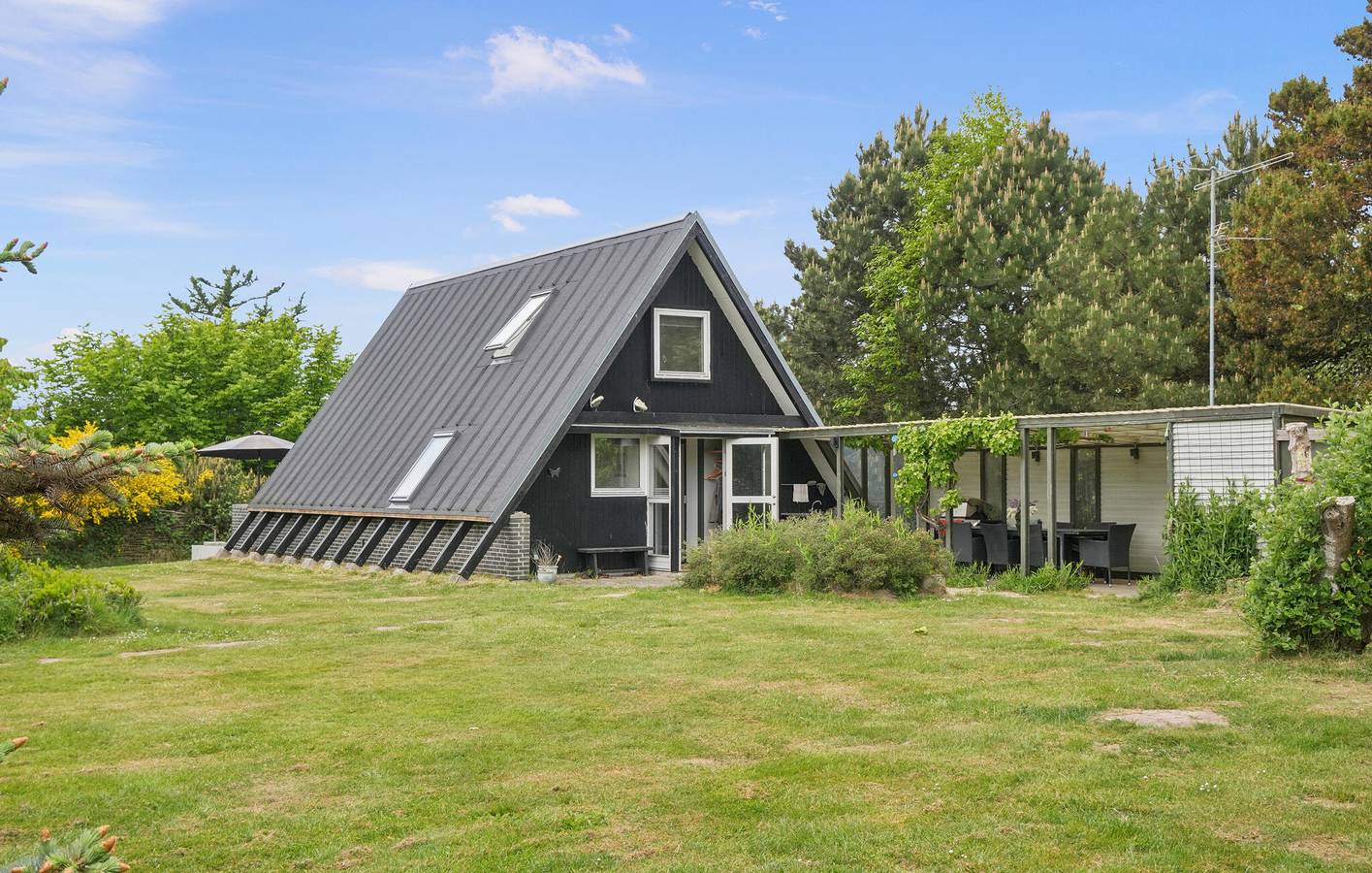 Ferienhaus für 6 Personen mit Terrasse in Humble, Langeland