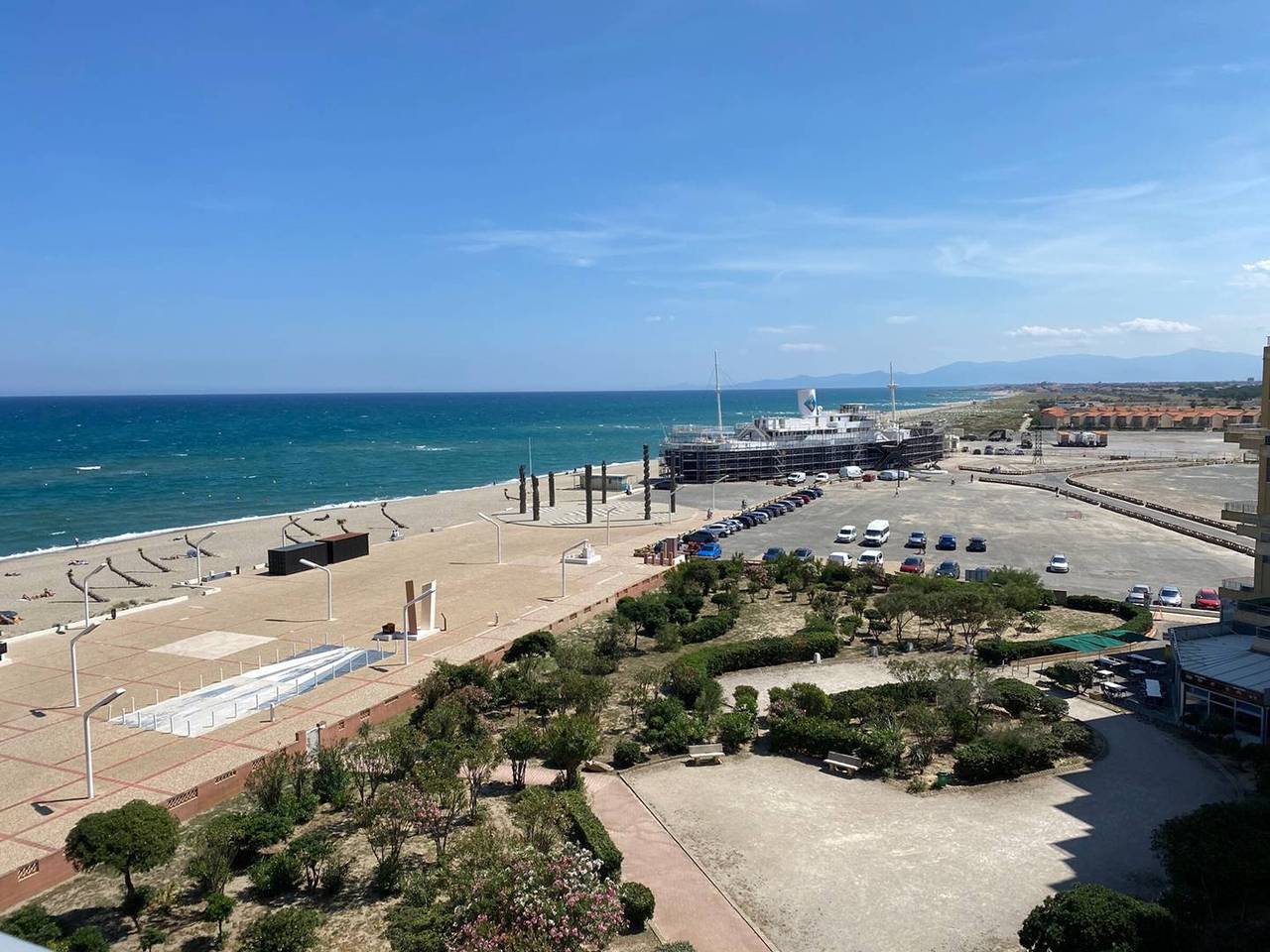Appartement entier, Grand Studio 2 Pers, Vue Mer, Parking Privé in Le Barcarès, Côte d'Améthyste