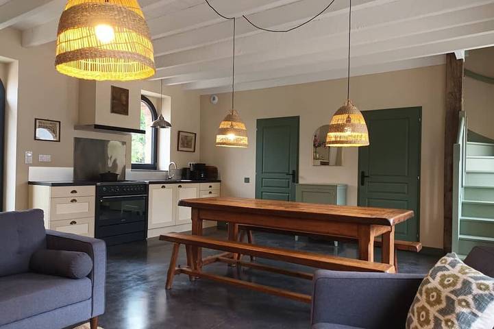 Maison de vacances pour 8 personnes, avec Terrasse et Jardin à Grand-Fougeray