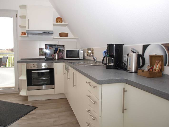 Ferienwohnung für 2 Personen, mit Balkon und Terrasse sowie Garten in Grünendeich - 2