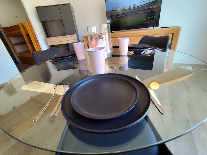 Apartamento inteiro, Apartamento 'La Salamandre' com vista para a montanha, Wi-Fi e ar condicionado in Villelongue-dels-Monts, Costa mediterrânica (França)