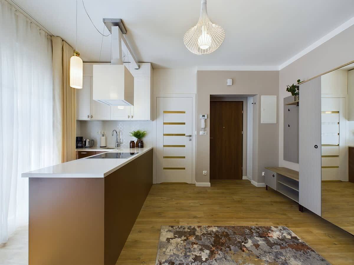 Cały apartament wypoczynkowy, Stylish Studio in the Center | Balcony and 900 m to the Market Square in Kazimierz (Kraków), Kraków