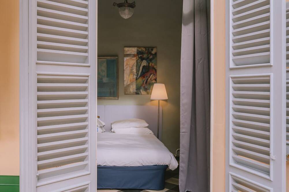 Room at Palazzo, terrace, historical center, 7 km from beaches. in Fermo (Village), Fermo