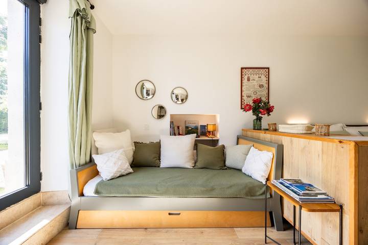 Appartement de vacances pour 3 personnes, avec jardin, adapté aux familles