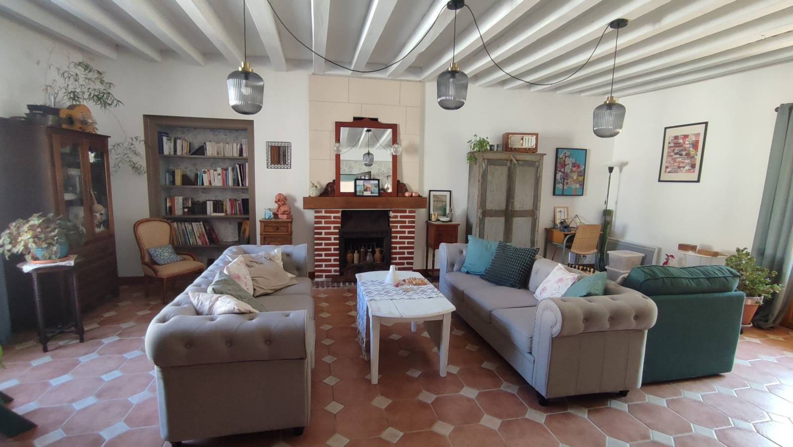 Maison d'hôtes Le Relais des Fontaines - Chambre Hortense in Nouans-les-Fontaines, Région de Loches