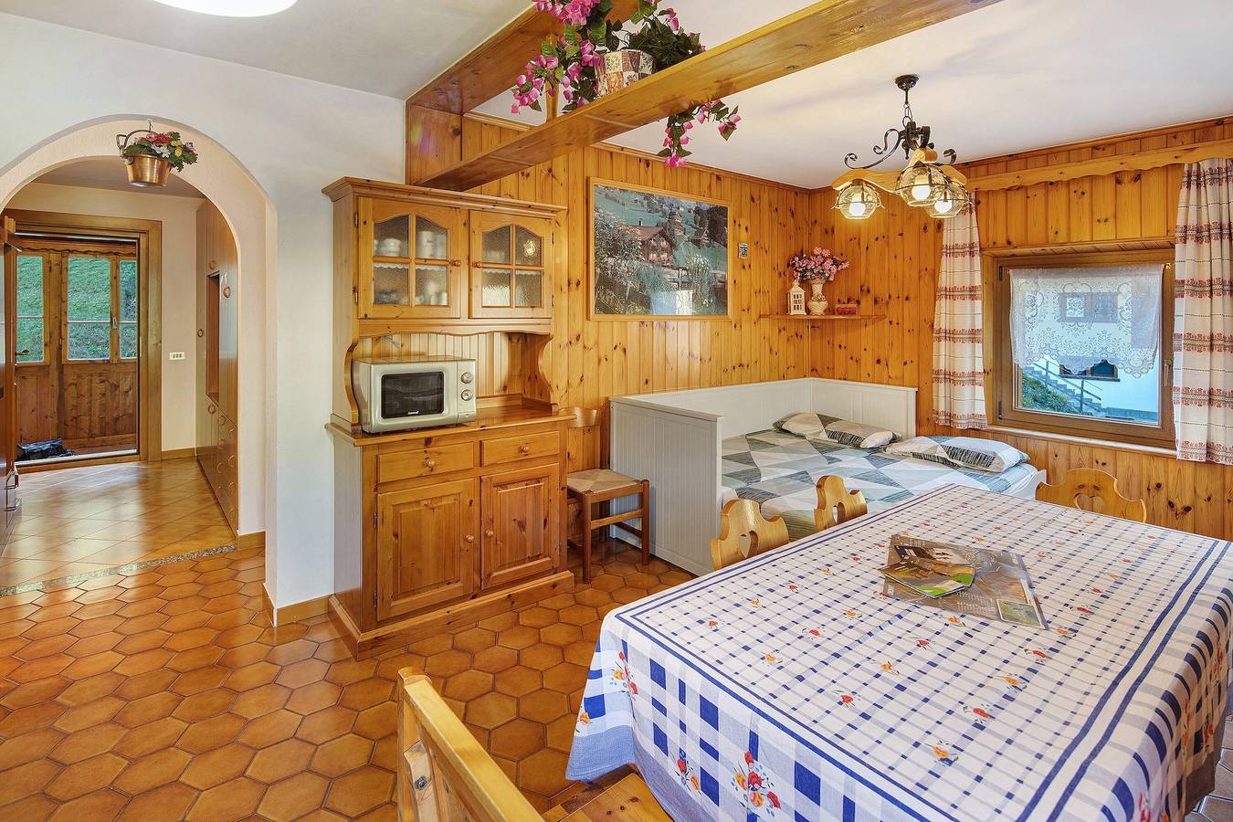 Ganze Wohnung, Appartamento Mirella mit Bergblick und Balkon in Livigno, Nationalpark Stilfser Joch