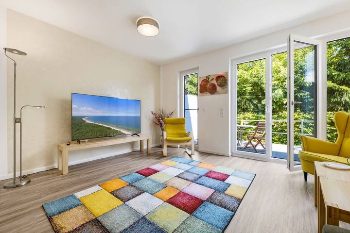 Ferienhaus für 4 Personen, mit Terrasse und Garten in Kölpinsee