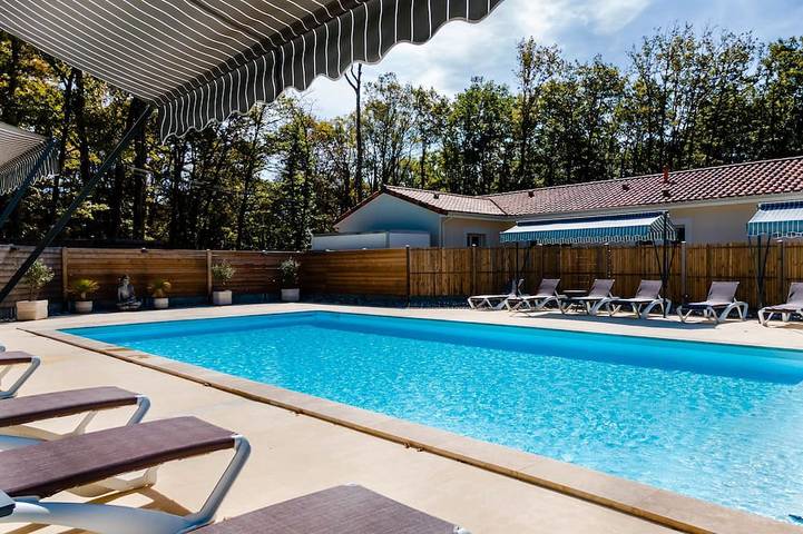 Maison de vacances pour 4 personnes, avec jardin à Thenon