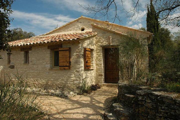 Location de vacances pour 4 personnes, avec Terrasse à Buoux