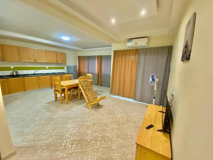 Gîte pour 4 personnes, avec vue et balcon dans Tarrafal