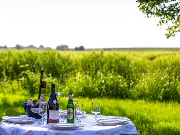 Ferienhaus für 6 Personen, mit Garten und Terrasse sowie Ausblick, mit Haustier in Bunde - 3