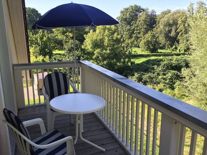 Ferienhaus für 4 Personen, mit Balkon und Garten sowie Sauna in Benz - 2
