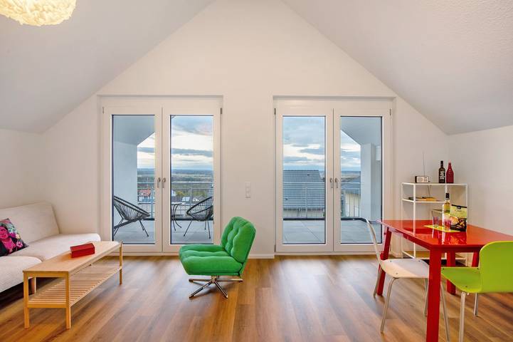 Ferienwohnung für 2 Personen, mit Balkon - 1