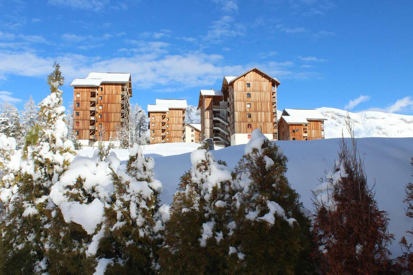 Ganze Wohnung, Les Chalets de Superd Hélianthème - 2-Zimmer-Holzhütte für 4 Personen (He41) in Saint-Étienne-en-Dévoluy, Le Dévoluy