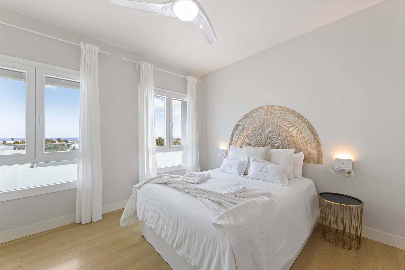 Maison de vacances pour 4 personnes avec balcon/terrasse in Playa Bastián, Teguise