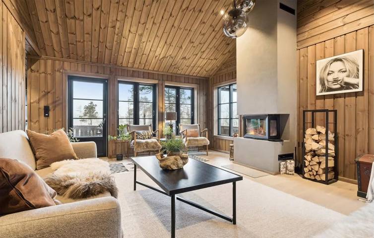 Ferienhaus für 10 Personen mit Terrasse in Flå