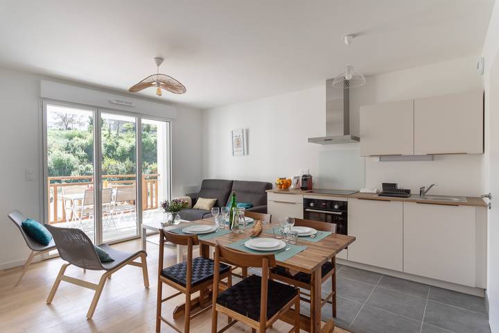 Appartement de vacances pour 4 personnes, avec Balcon