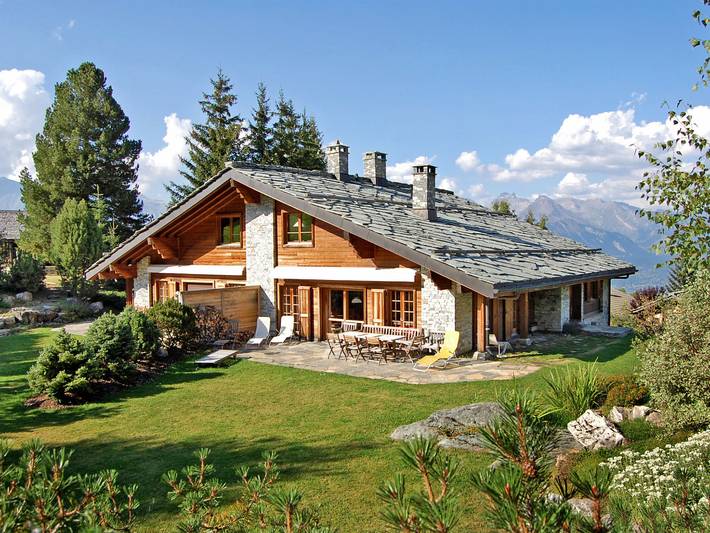 Ferienhaus für 8 Personen, mit Garten in Nendaz