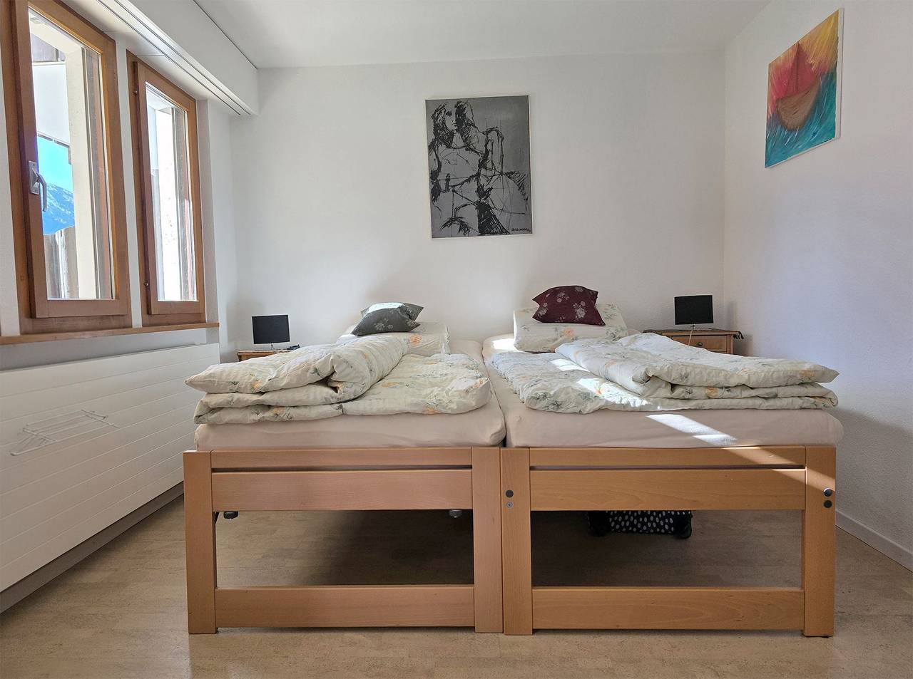 Ganze Ferienwohnung, Studio Ferienwohnung - mit grosser Terrasse in Grächen, Walliser Alpen