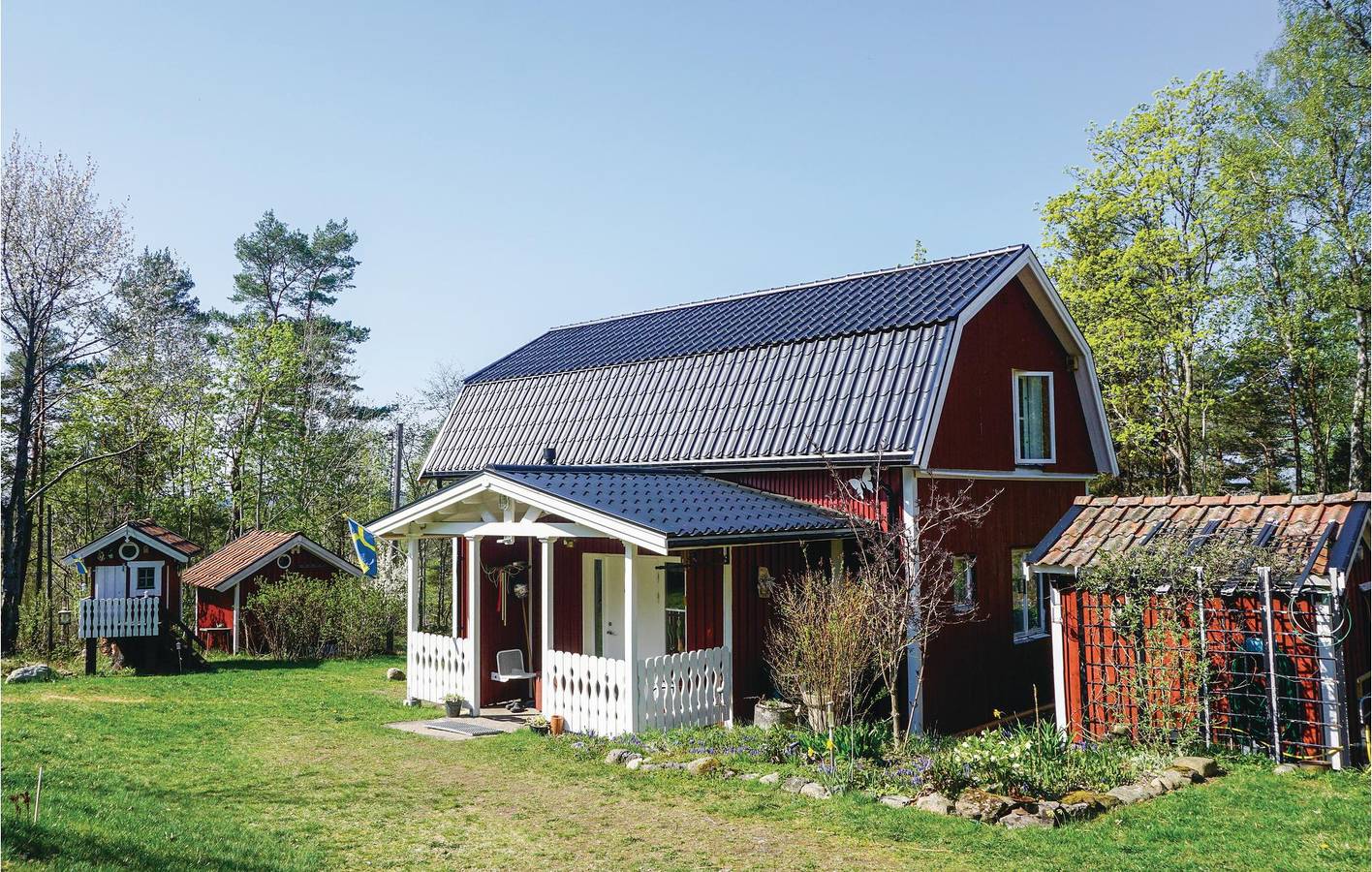 Ferienhaus für 6 Personen mit Garten in Vänern
