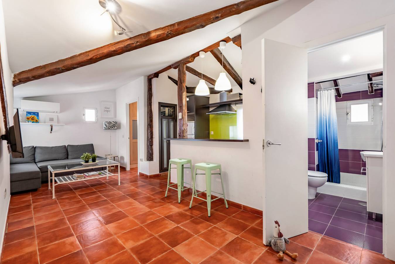 Entire apartment, Apartamento en la gran via de alquiler temporal in Centro (Madrid), Madrid