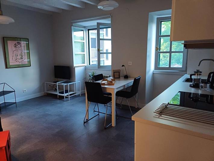 Apartamento de vacaciones para 4 personas, con jardín en Valle de Baztan - 2