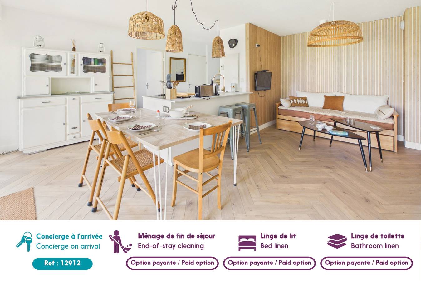 Appartement entier, 400 m de la plage - Appartement pour 4 - plancha in Fouesnant, Côte de Cornouaille