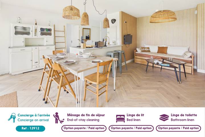 Appartement entier, 400 m de la plage - Appartement pour 4 - plancha in Fouesnant, Côte de Cornouaille