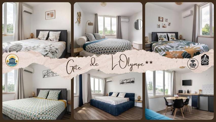 Appartement de vacances pour 2 personnes, avec vue et jardin dans le Cher