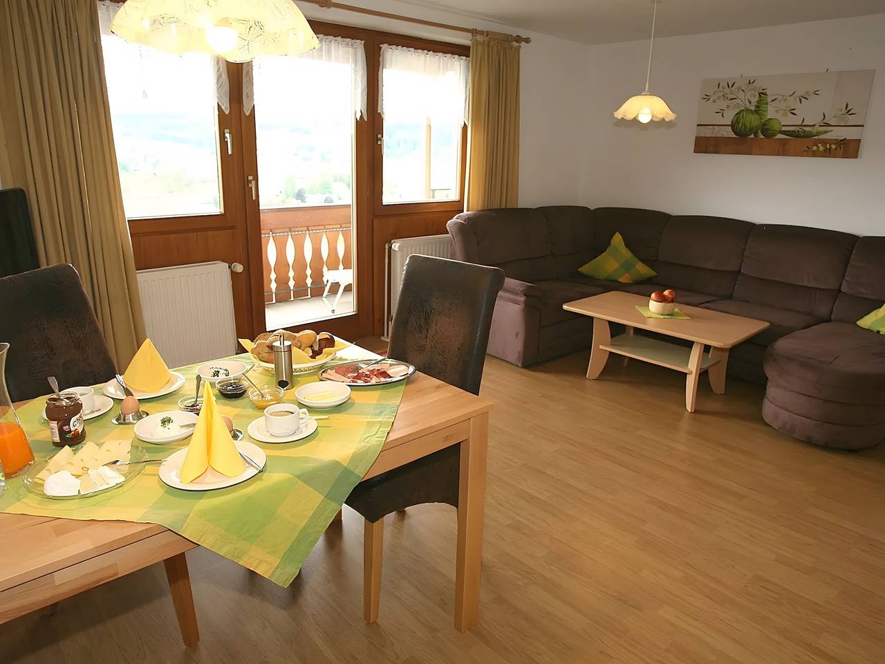 Entire apartment, Haus Hochtalblick Apartment "Rechberg" with Panoramic View, Wi-Fi, Dreiwelten-Card Included in Bernau im Schwarzwald, Southern Black Forest