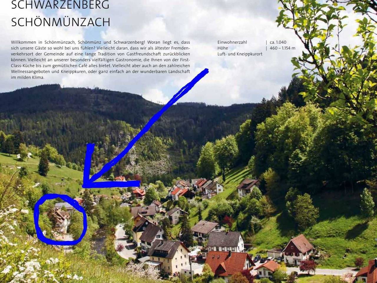 Adieu Alltag: Pension Oesterle im Schwarzwald - Einzelzimmer 1 in Schönmünzach, Baiersbronn